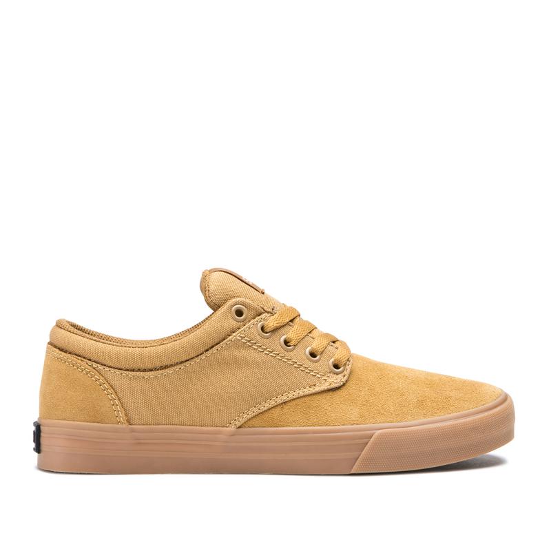 Buty Supra CHINO - Buty Skate Damskie - Brązowe (UXOQ-79124)